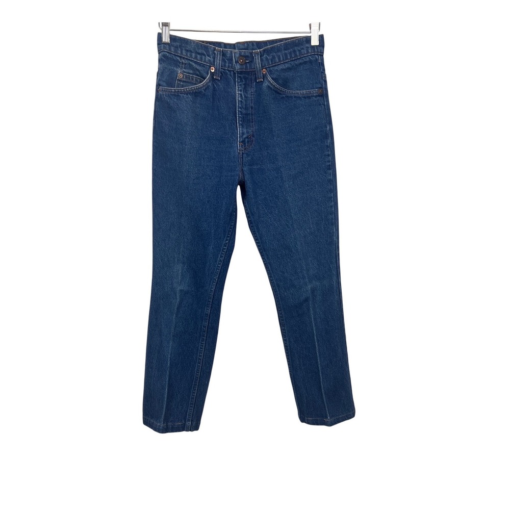 Levi's 517 Orange Tab Jeans Mens 30x32 Blue Vintage Straight Leg USA Made F19